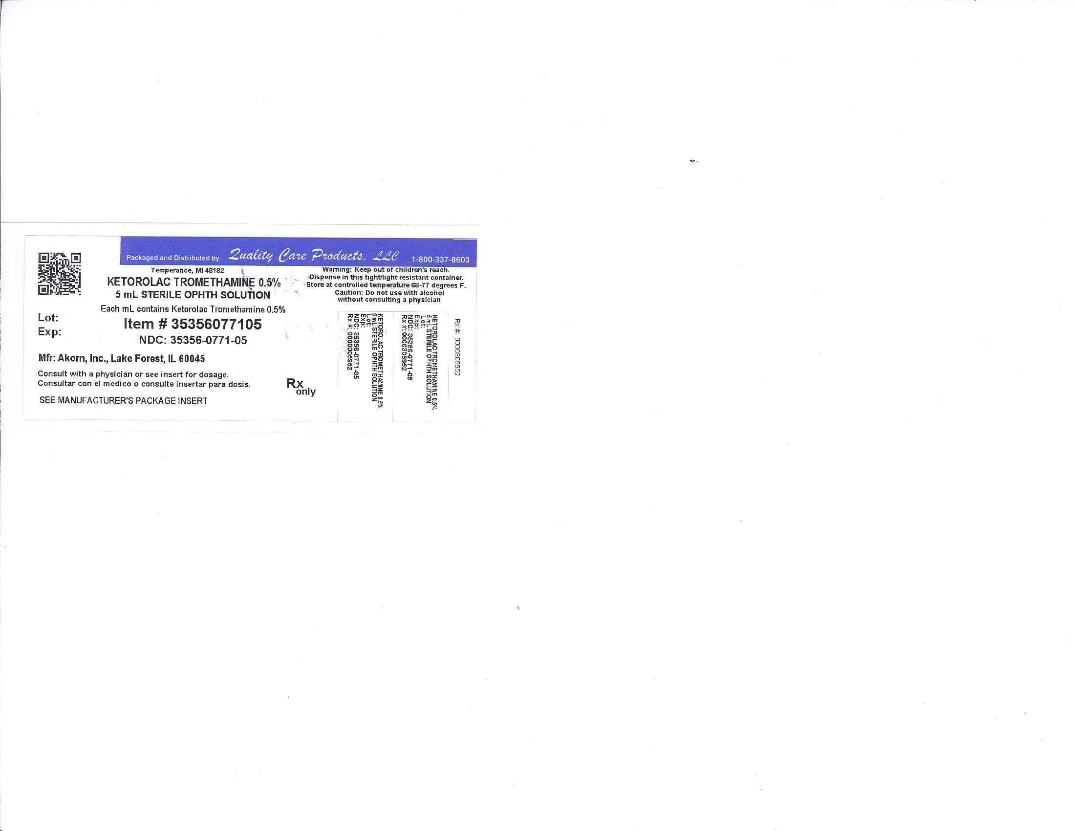 Ketorolac Tromethamine